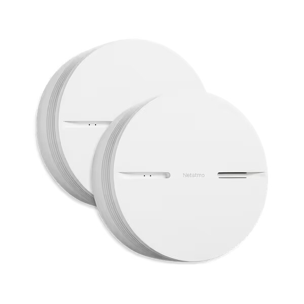 smart smoke detector pack x 2