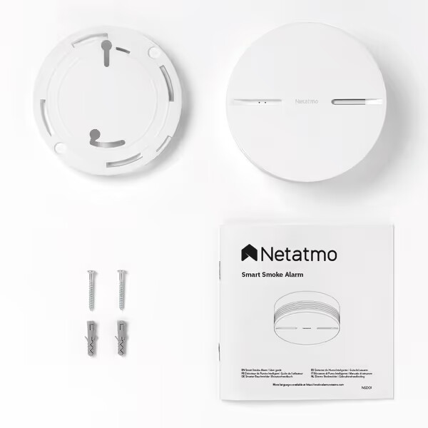 smart smoke detector pack x 2