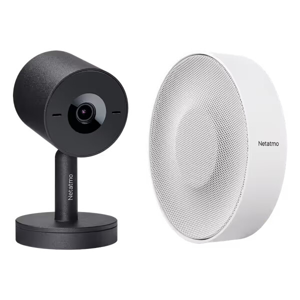 advance indoor camera pack - black indoor siren