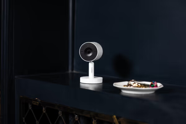 advance indoor camera pack - white indoor siren
