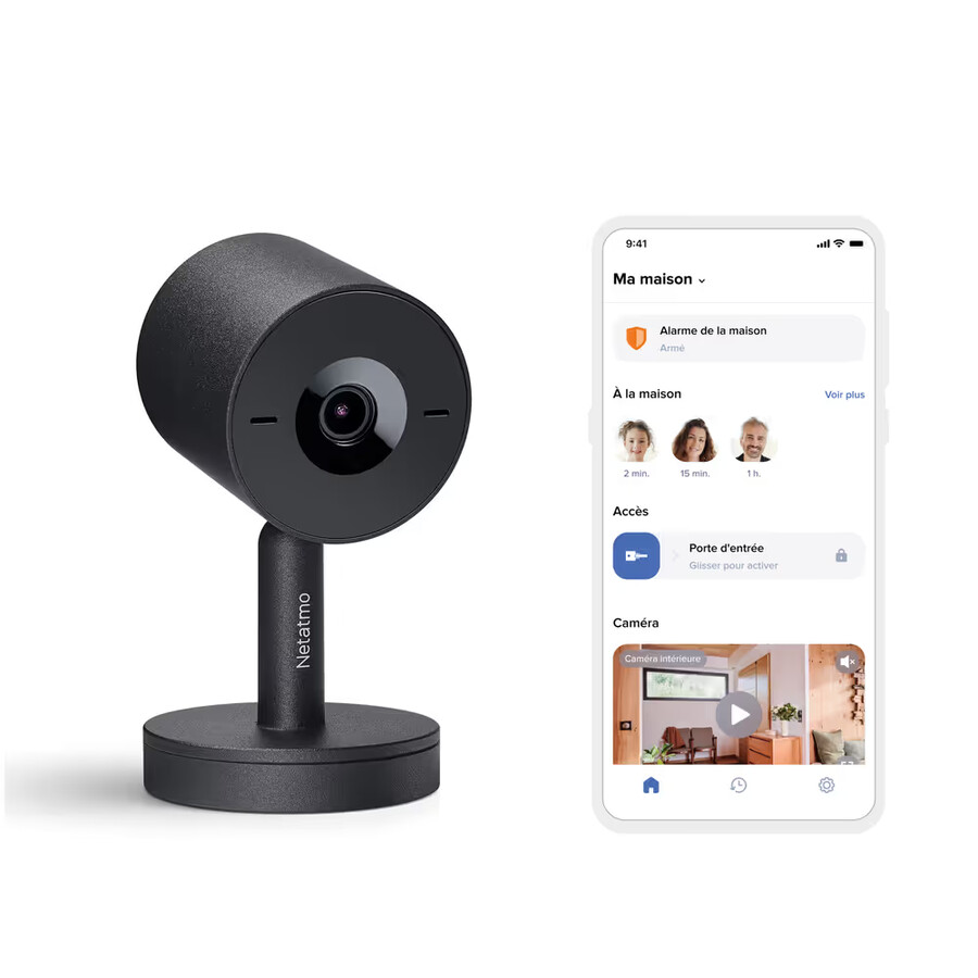 indoor camera advance - black