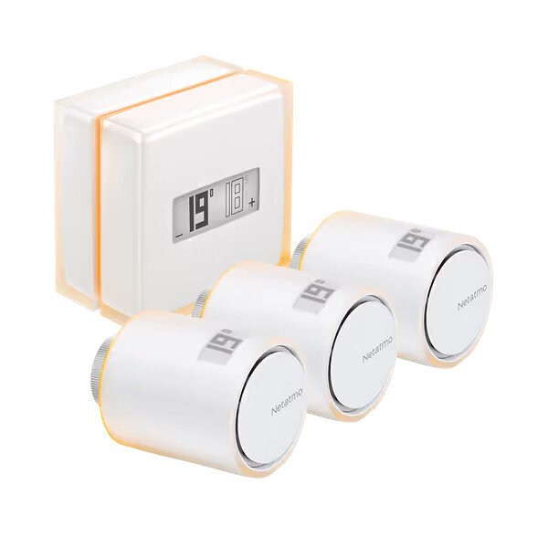 smart thermostat pack 3 additional thermostatic heads