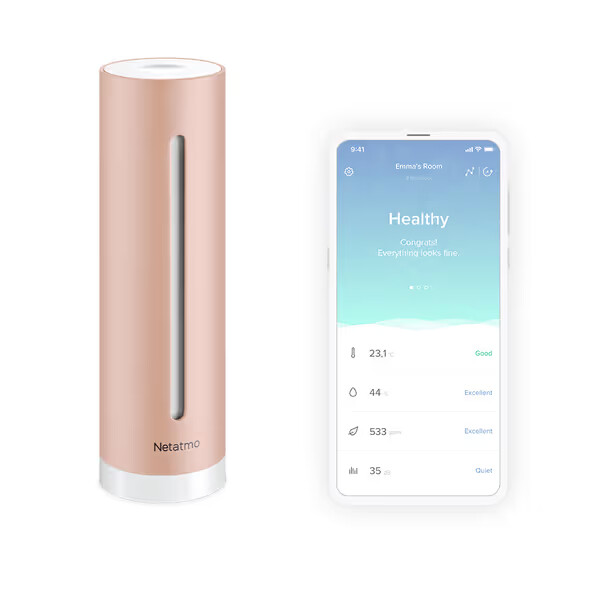 smart indoor air quality monitor pack x 2
