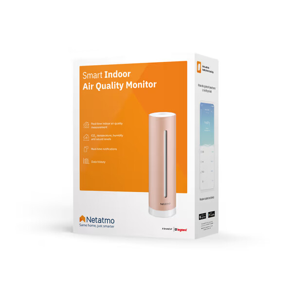 smart indoor air quality monitor pack x 2