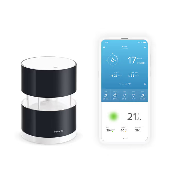 rain gauge anemometer pack