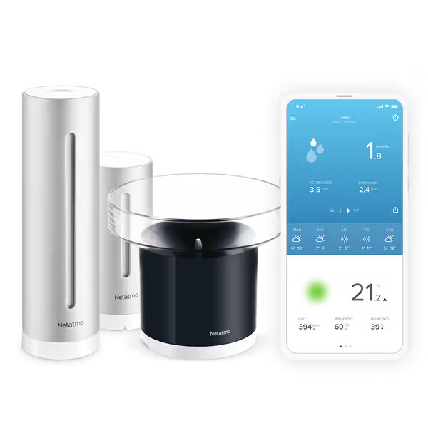 smart weather station rain gauge pack